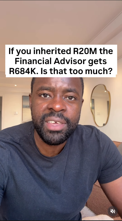 Finance reel about inheritance and advisor fees